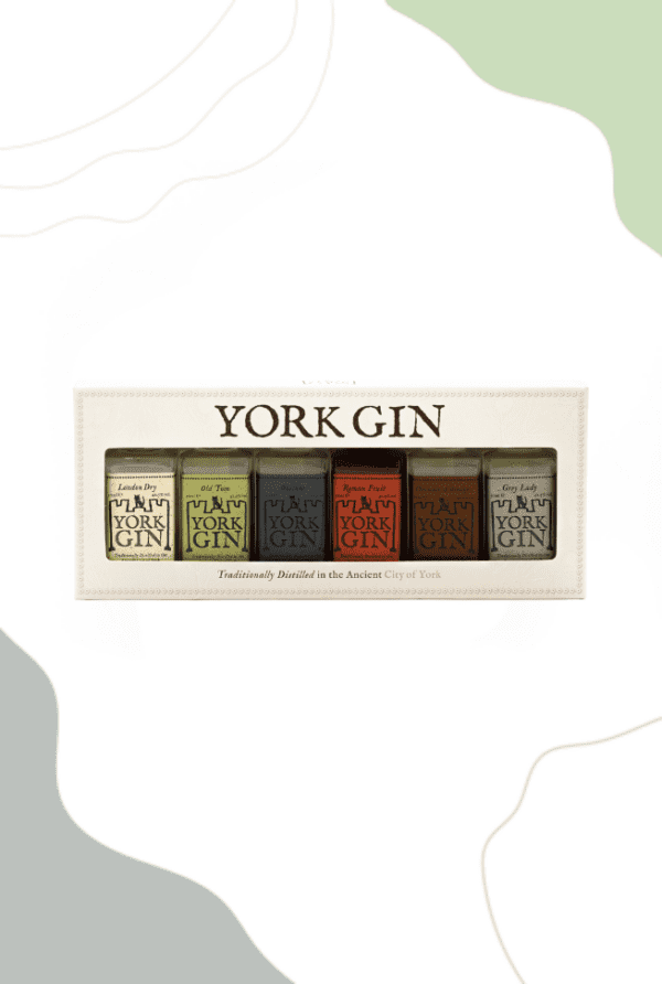 Tasting Collection of six York Gin Minis