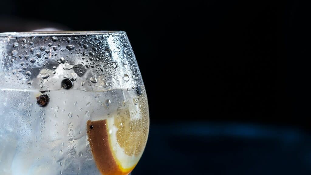 Glass of gin - how to make gin - Locio